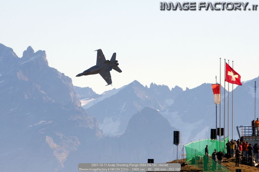 2007-10-11 Axalp Shooting Range 0564 FA-18C Hornet